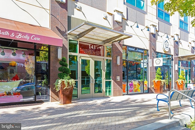 143 Waterfront St Unit 502, National Harbor, MD 20745 - property entrance featuring french doors