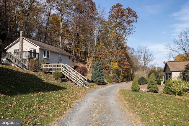 30 Sunset Ln, Catawissa, PA 17820 - view of road featuring stairway