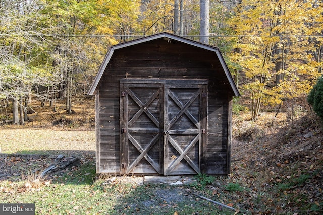 30 Sunset Ln, Catawissa, PA 17820 - view of shed with a wooded view