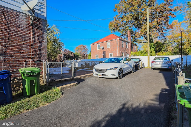 view of car parking