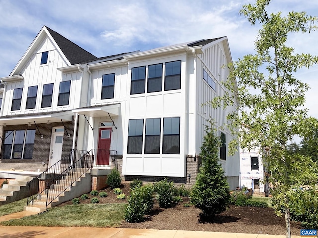 3076 Horizon Rd, Charlottesville, VA 22902 - multi unit property featuring brick siding and board and batten siding