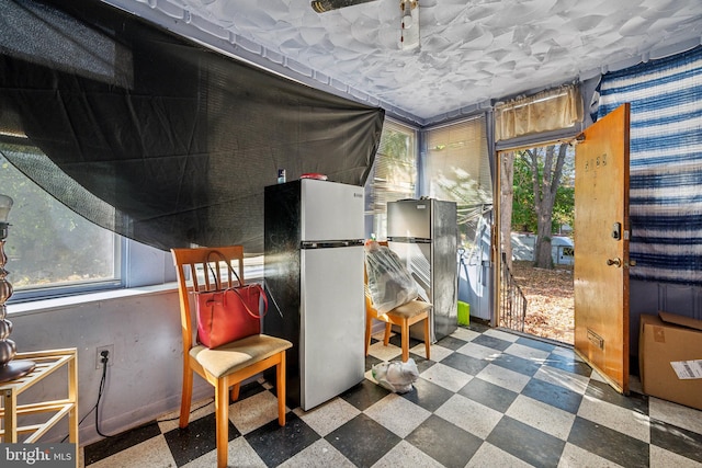 interior space featuring plenty of natural light