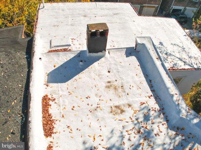 view of entry to storm shelter