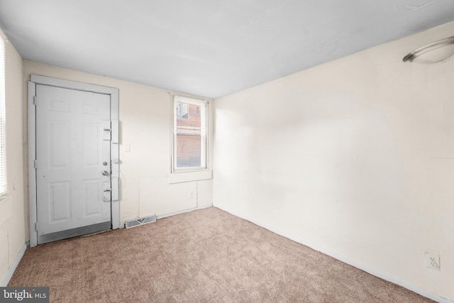 828 W 7th St, Wilmington, DE 19801 - empty room featuring carpet flooring, visible vents, and baseboards