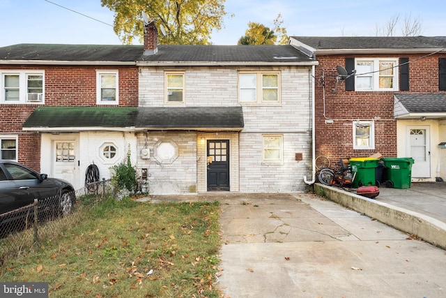 view of property featuring a patio