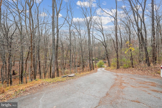 view of road