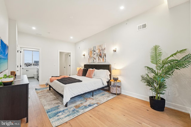 3011 Gaul St, Philadelphia, PA 19134 - bedroom featuring light wood finished floors, recessed lighting, and baseboards