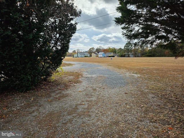 view of road