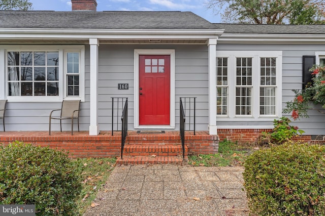 view of entrance to property