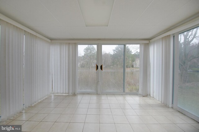 606 Saint Andrews Ct, Dagsboro, DE 19939 - unfurnished sunroom with a healthy amount of sunlight