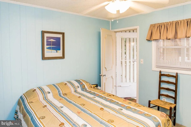 13 75th St Unit 1W, Ocean City, MD 21842 - bedroom featuring ornamental molding