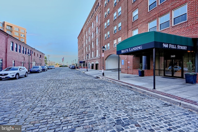 view of street