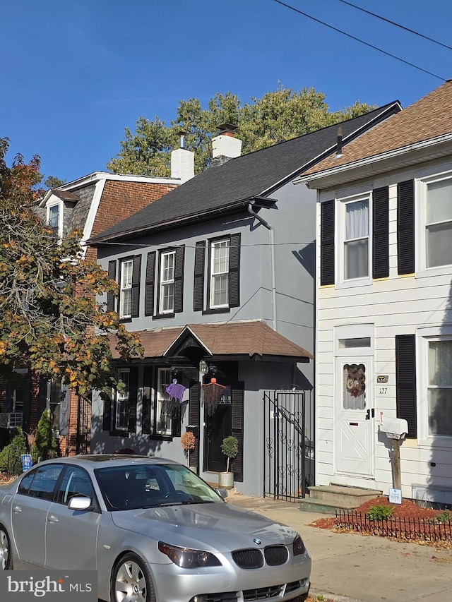 view of townhome / multi-family property