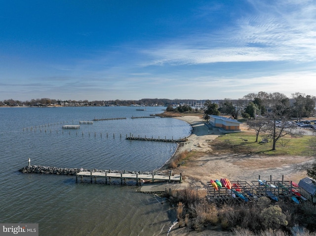 property view of water