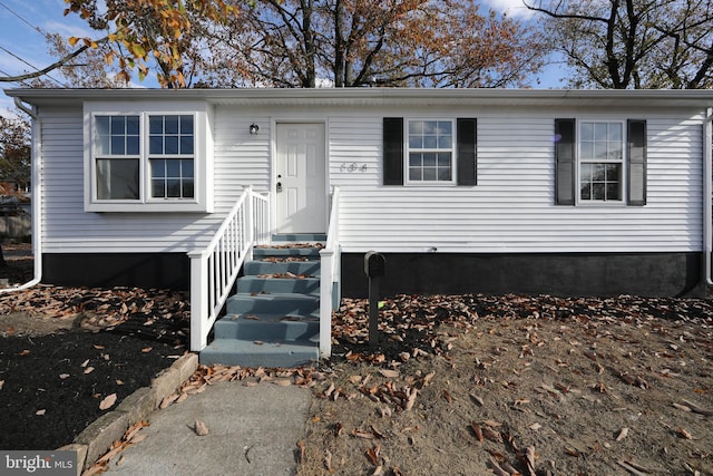 view of front of house