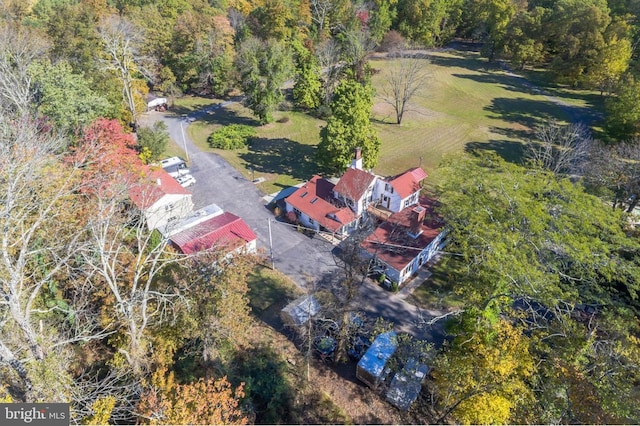 29 Boulder Rd, Upper Black Eddy, PA 18972 - aerial view featuring a wooded view
