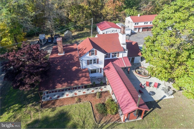 29 Boulder Rd, Upper Black Eddy, PA 18972 - birds eye view of property with a view of trees