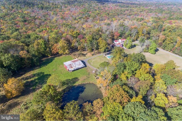 29 Boulder Rd, Upper Black Eddy, PA 18972 - drone / aerial view featuring a view of trees