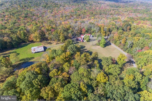 29 Boulder Rd, Upper Black Eddy, PA 18972 - birds eye view of property featuring a wooded view