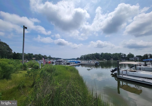 property view of water