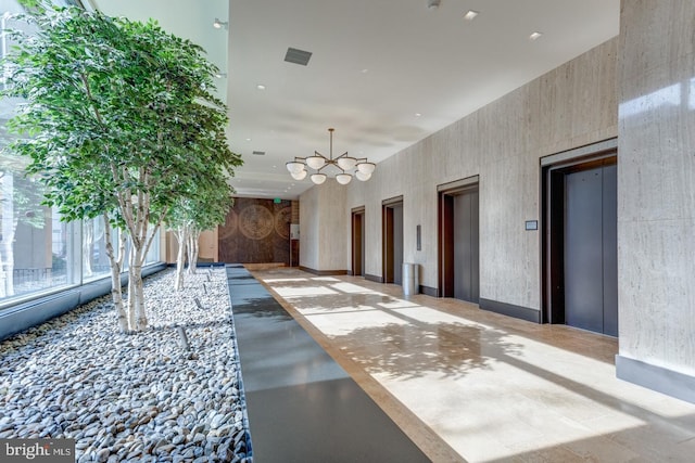 view of community lobby