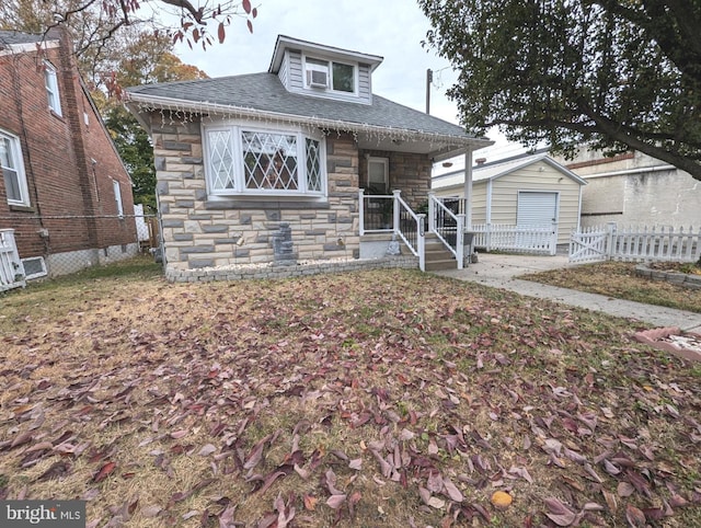 view of bungalow