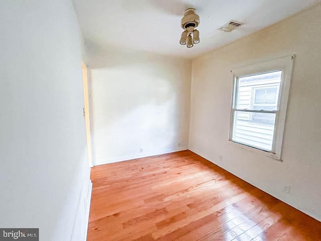 123 Forest Ave, Keansburg, NJ 07734 - empty room with light wood-type flooring and visible vents