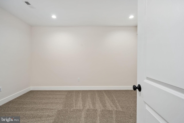 empty room with carpet