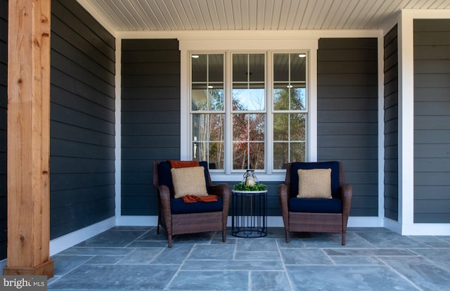 view of patio / terrace with covered porch