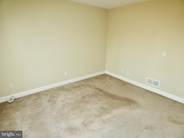 empty room with carpet floors