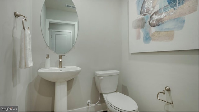 6819 Winterhill Ln, Glen Burnie, MD 21060 - bathroom with toilet and visible vents