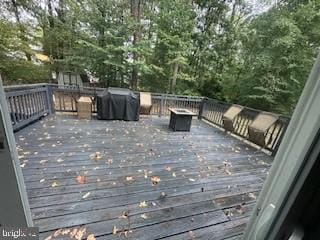 316 Thunderbird Dr, Lusby, MD 20657 - view of wooden deck