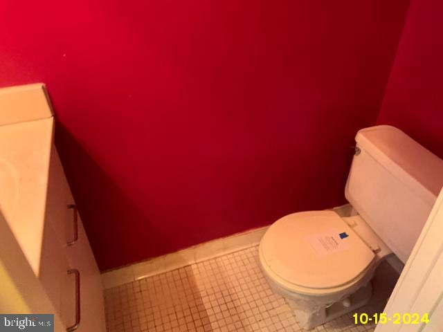 bathroom with toilet