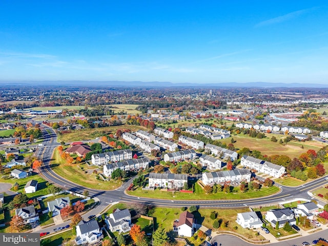 aerial view