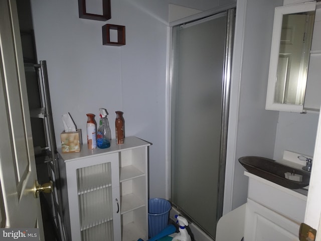 176 Thornton, Mc Connellsburg, PA 17233 - full bathroom with vanity and a shower stall