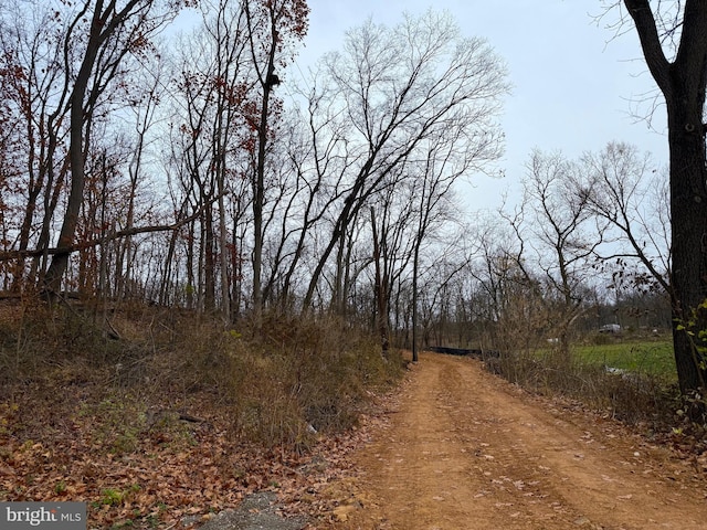 view of road