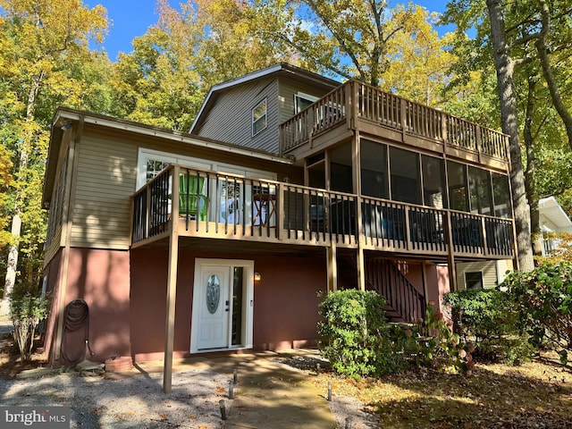 view of back of house