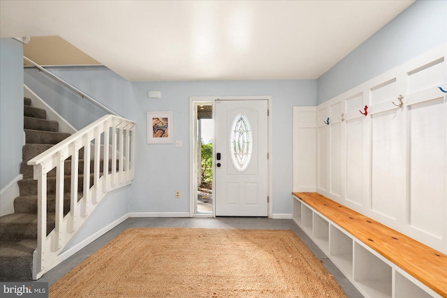 view of mudroom