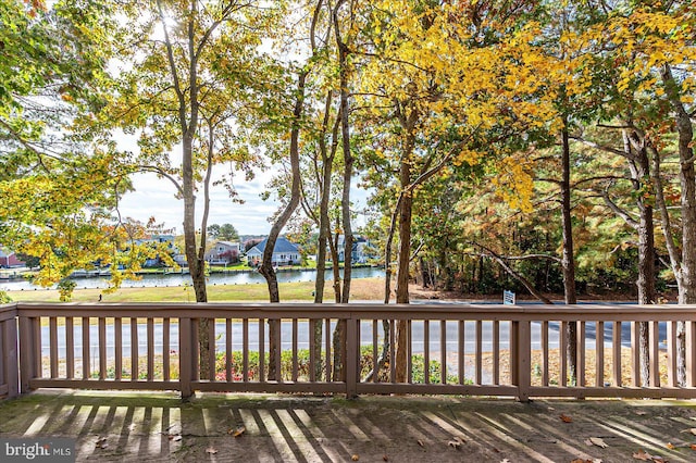 702 Ocean Pkwy, Ocean Pines, MD 21811 - deck with a water view