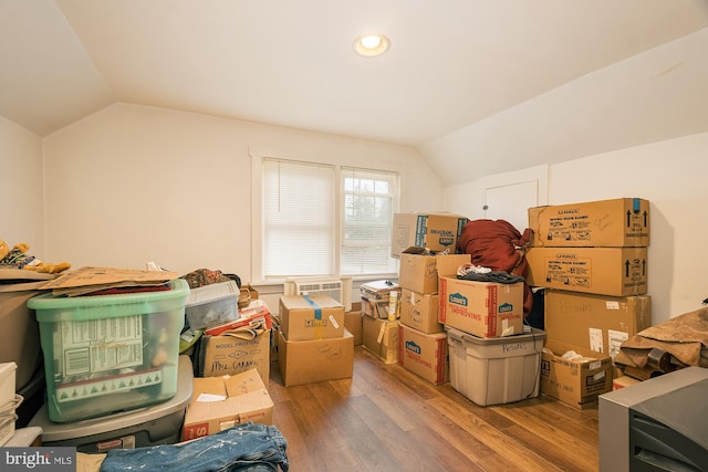 view of storage room