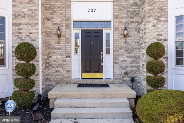 view of entrance to property