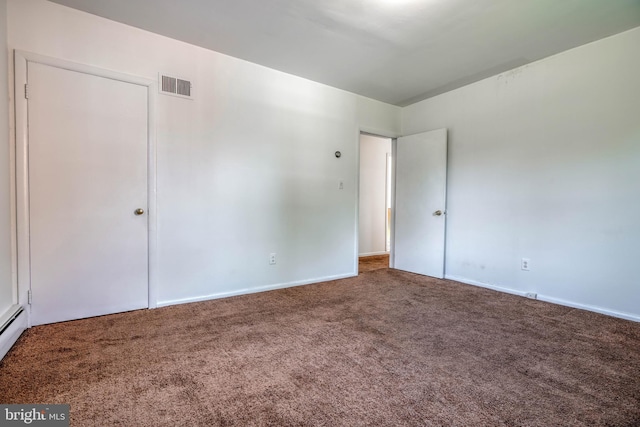 unfurnished bedroom with carpet