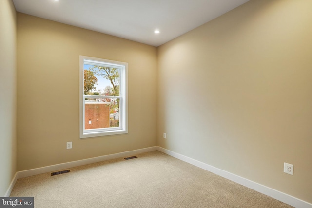 empty room with carpet