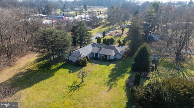 drone / aerial view