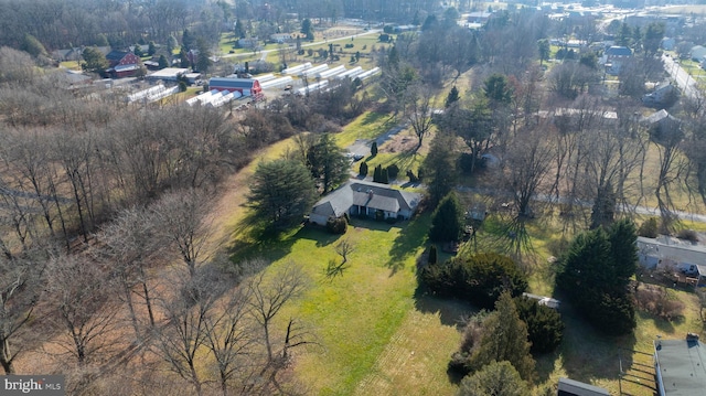drone / aerial view