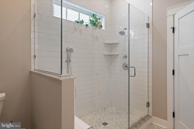 32845 Widgeon Rd Unit 11, Ocean View, DE 19970 - full bathroom with a shower stall and toilet