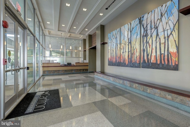 view of building lobby