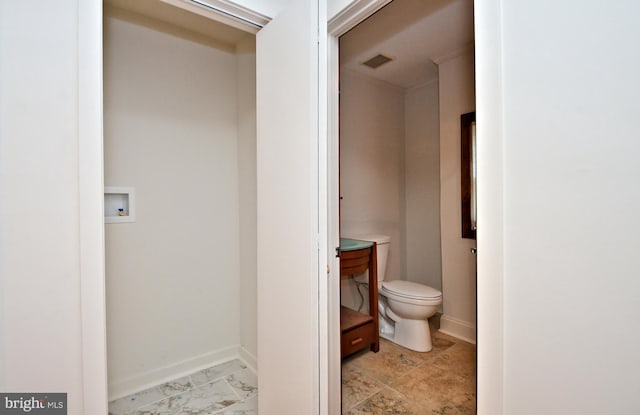 bathroom with toilet