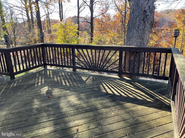 view of deck