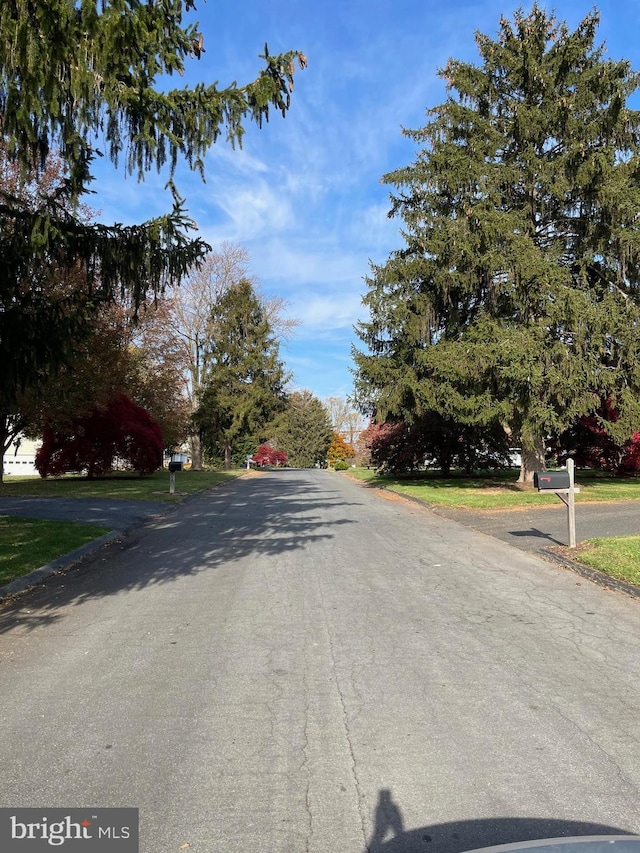 view of road